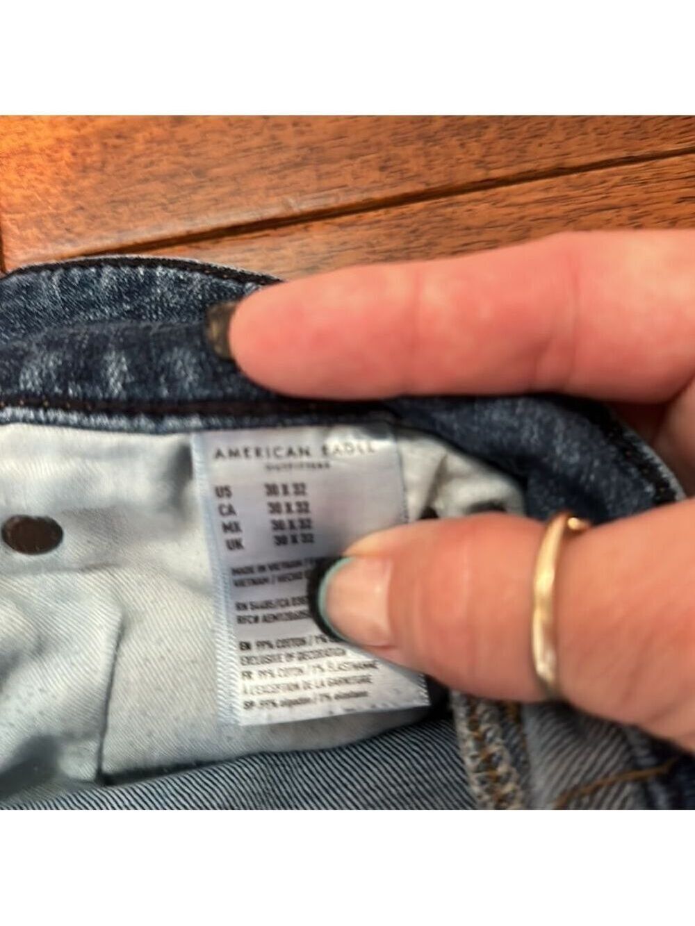 Men’s American Eagle Jeans Size 30x32 - Picture 7 of 8